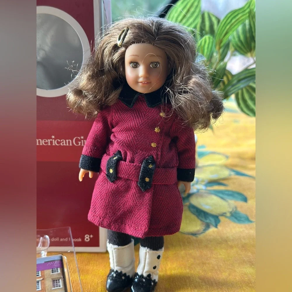 Vintage American Girl Mini Rebecca Doll 6” With Box Book Retired NWT